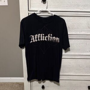 Affliction Black Short Sleeve Tee